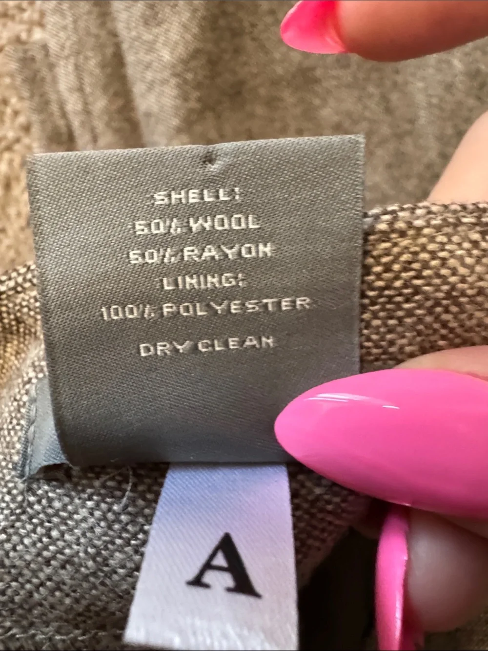 Ann Taylor Brown Curvy Fit Petite Pants - Picture 4 of 4